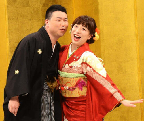 夫・清水啓之さんと森田まりこさん