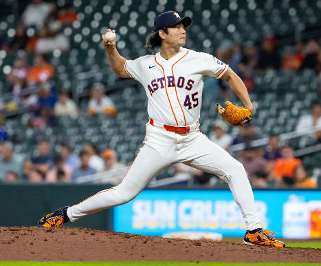 米アストロズで活躍する今井達也選手