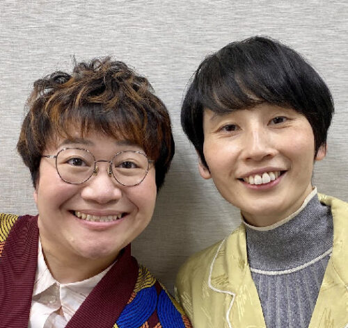 ハリセンボンの近藤春菜さんと箕輪はるかさん