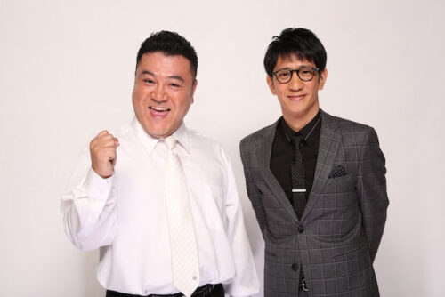 「アンタッチャブル」柴田英嗣さん(右)と山﨑さん (出典元:oricon.co.jp)