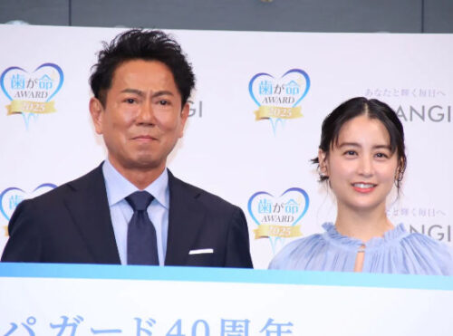 東幹久さんと高岡早紀さん