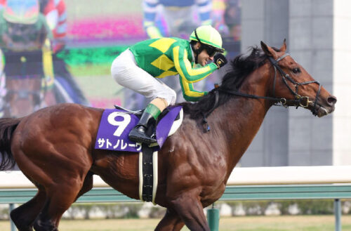 高松宮記念を制したサトノレーヴとルメール騎手